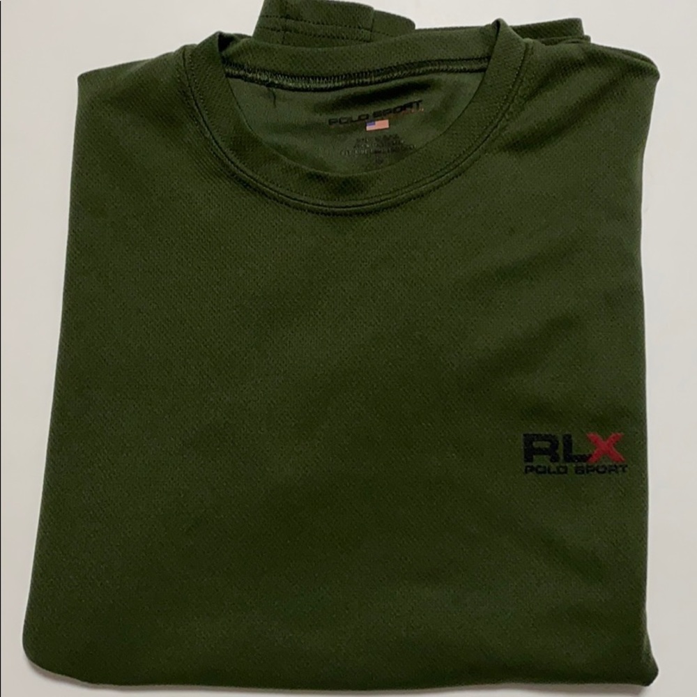 Polo Sport vintage RLX green tee shirt size: S